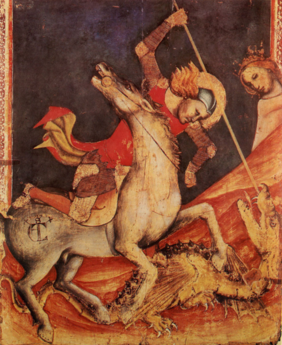 Витале да Болонья - Битва св. Георгия с драконом