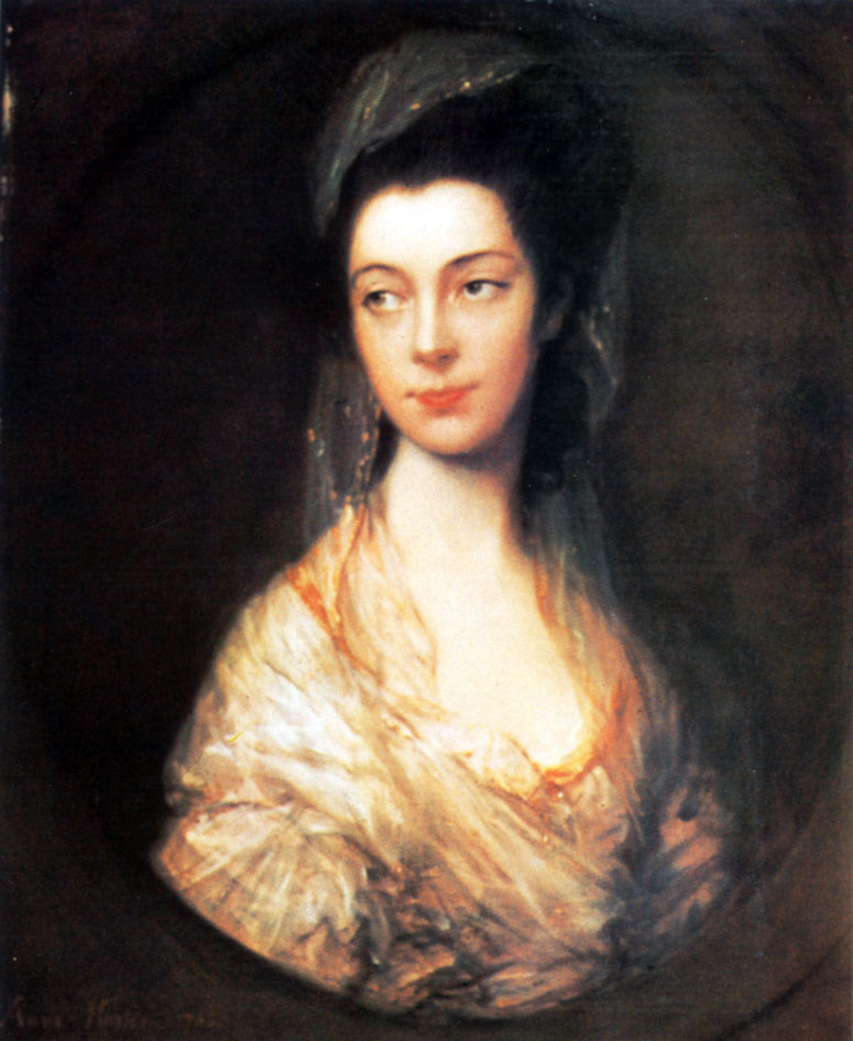 19. Миссис Кристофер Хортон. 1766. X., м. Дублин, Национальная галерея