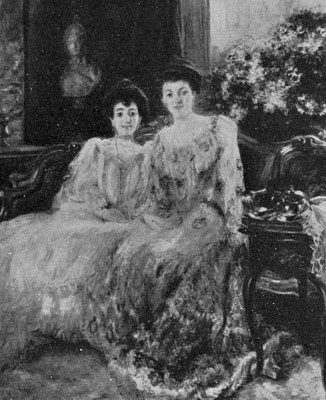 8 PORTRAIT OF THE KHARITONENKO SISTERS. 1903