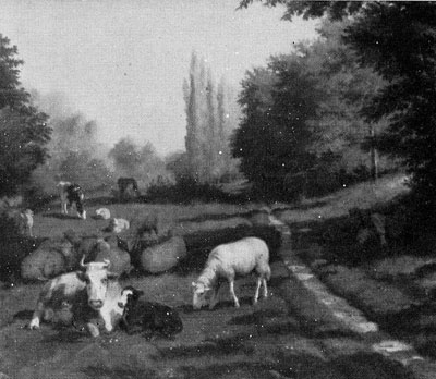 19 A HERD IN THE GLADE. 1849
