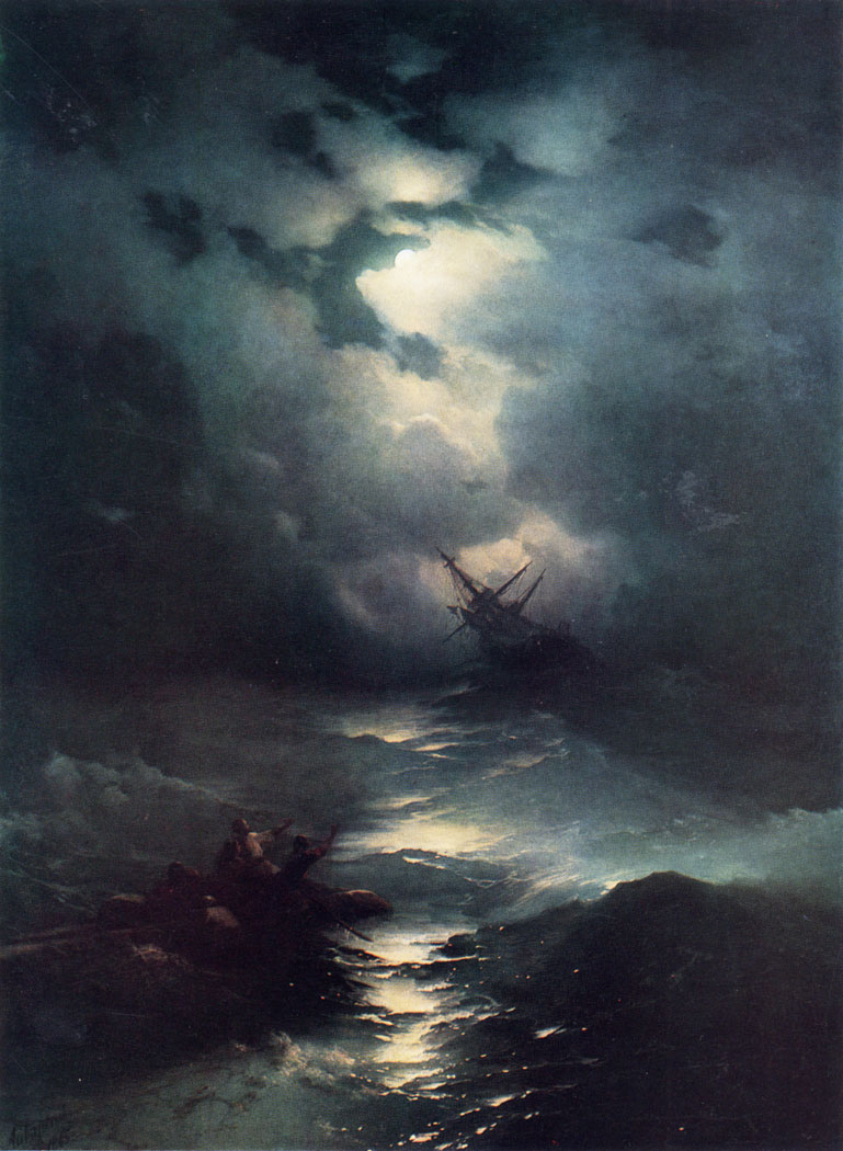 STORM IN THE NORTH SEA. 1865 
