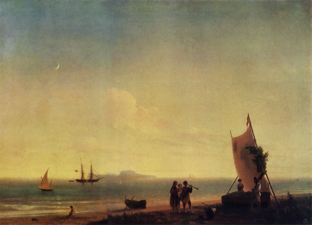 VIEW OF CAPRI. 1845