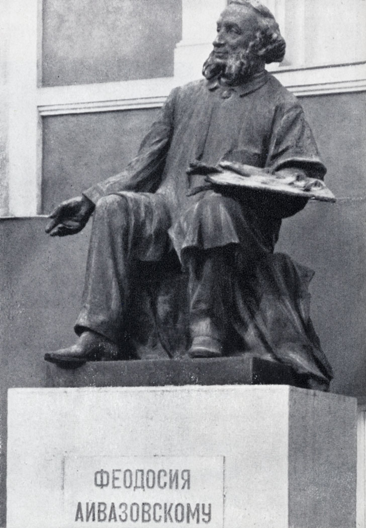 Monument to Aivazovsky in Theodosia
