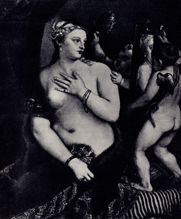 4. Тициан. Венера перед зеркалом. 1555
