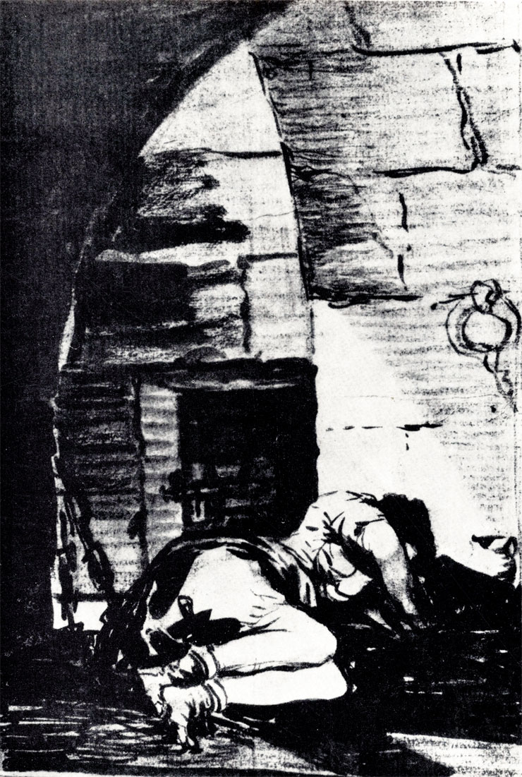 Гойя. 'Заключенная'. 1792 - 1797