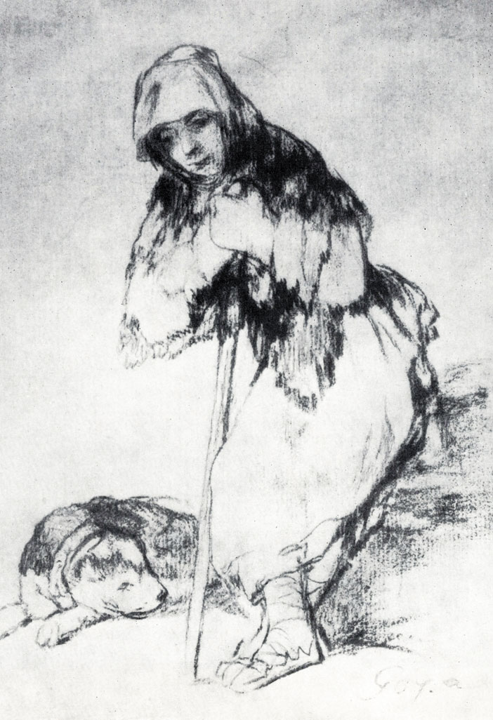 Гойя. Пастушка. 1820 (1824?) - 1828