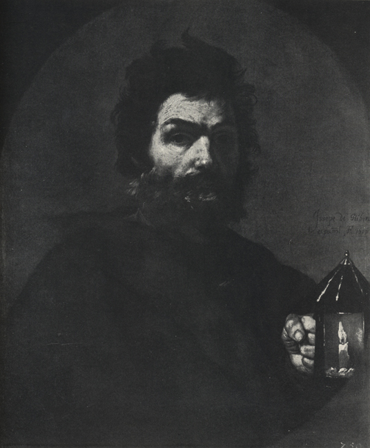 Хосе де Рибера - Диоген с фонарем