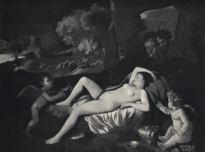 Никола Пуссен - Спящая Венера