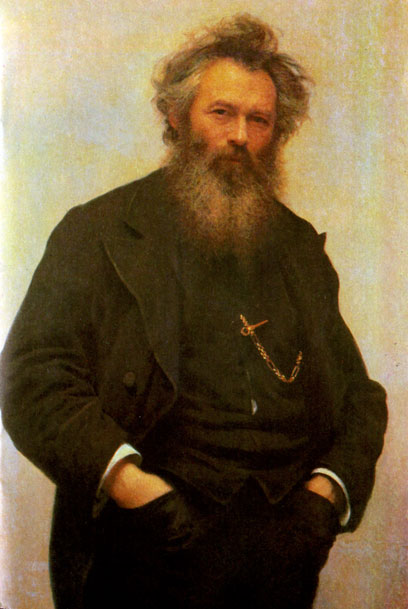 Иван Николаевич Крамской - Портрет И. И. Шишкина